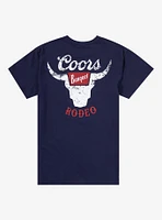 Coors Banquet Rodeo Longhorn T-Shirt
