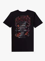 Slayer Reign Blood Tracklist T-Shirt