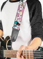 Invader Zim GIR and Piggy Doddles Guitar Strap