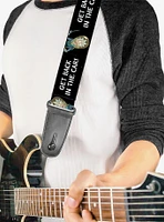 Rick and Morty Rick Get Back In the Car Pose Guitar Strap