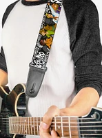 Scooby-Doo! Group Pose Bones Guitar Strap