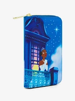 Loungefly Disney The Princess And The Frog Tiana Wish Glow-In-The-Dark Zipper Wallet