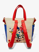 Loungefly Disney Mickey Mouse & Friends Classic Convertible Tote Bag