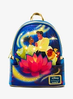 Loungefly Disney The Princess and the Frog Tiana & Naveen Light-Up Glow-in-the-Dark Mini Backpack