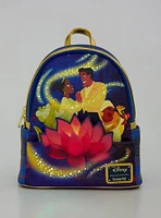 Loungefly Disney The Princess and the Frog Tiana & Naveen Light-Up Glow-in-the-Dark Mini Backpack