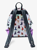 Loungefly Disney Villains Iridescent Allover Print Mini Backpack