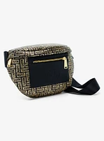 Loungefly Marvel Metallic Logo Allover Print Belt Bag