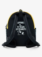 Loungefly Peanuts 75th Anniversary Character Silhouettes Metallic Mini Backpack