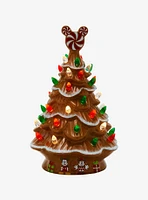 Disney Mickey Mouse Gingerbread Christmas Tree LED Tealight Holder - BoxLunch Exclusive