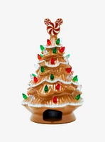 Disney Mickey Mouse Gingerbread Christmas Tree LED Tealight Holder - BoxLunch Exclusive