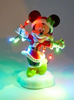 Disney Minnie Mouse Santa Light-Up Figure