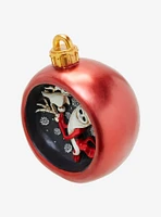 Disney The Nightmare Before Christmas Jack Skellington & Zero Light-Up Ornament Decor