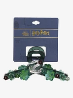 Harry Potter Slytherin Floral Claw Clip — BoxLunch Exclusive