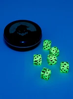 Disney The Nightmare Before Christmas Oogie Boogie Glow-in-the-Dark Dice Set & Tin