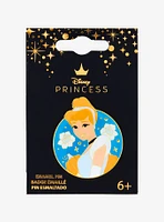 Loungefly Disney Cinderella Pumpkin Circular Enamel Pin — BoxLunch Exclusive