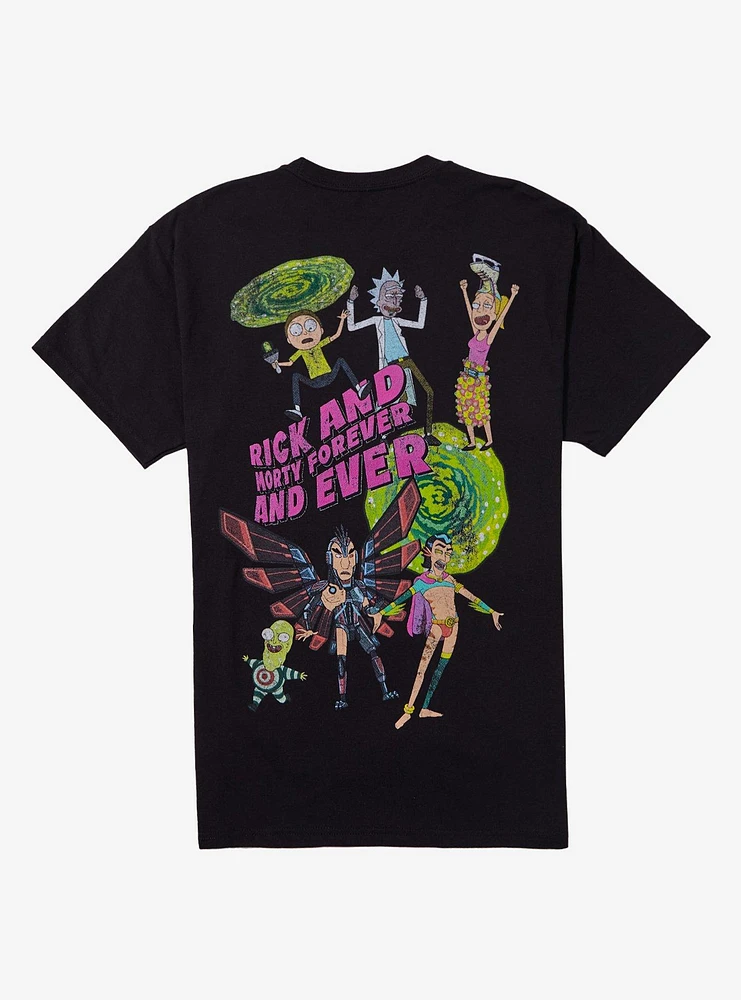 Rick And Morty Characters T-Shirt