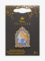 Loungefly Disney Sleeping Beauty Floral Frame Lenticular Enamel Pin — BoxLunch Exclusive