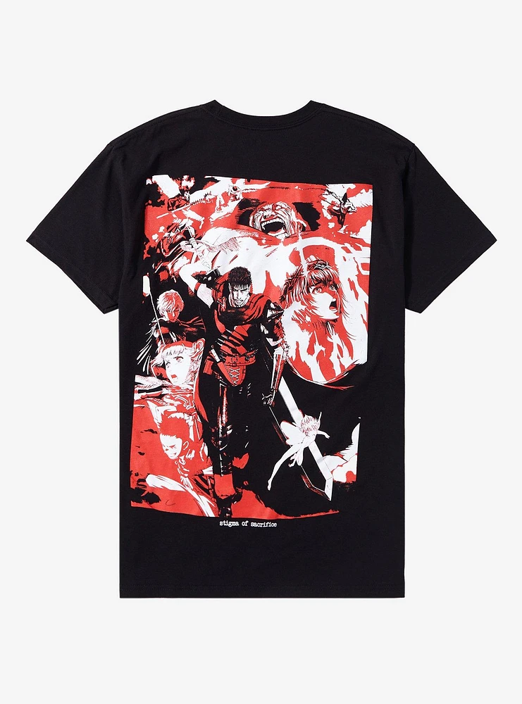 Berserk Stigma Of Sacrifice Double-Sided T-Shirt