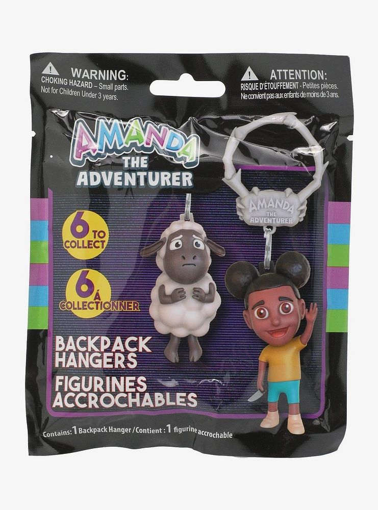 Amanda The Adventurer Character Blind Bag Figural Bag Clip