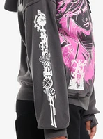 Arcane Vi & Caitlyn Glow-In-The-Dark Girls Hoodie