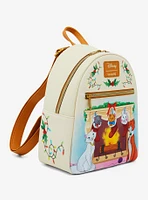 Loungefly Disney The Aristocats Christmas Fireplace Mini Backpack