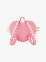 Angel Wing Bow Heart Backpack