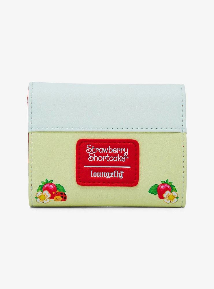 Loungefly Strawberry Shortcake Mailbox Mini Flap Wallet