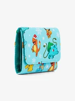 Loungefly Pokemon Holiday Mini Flap Wallet