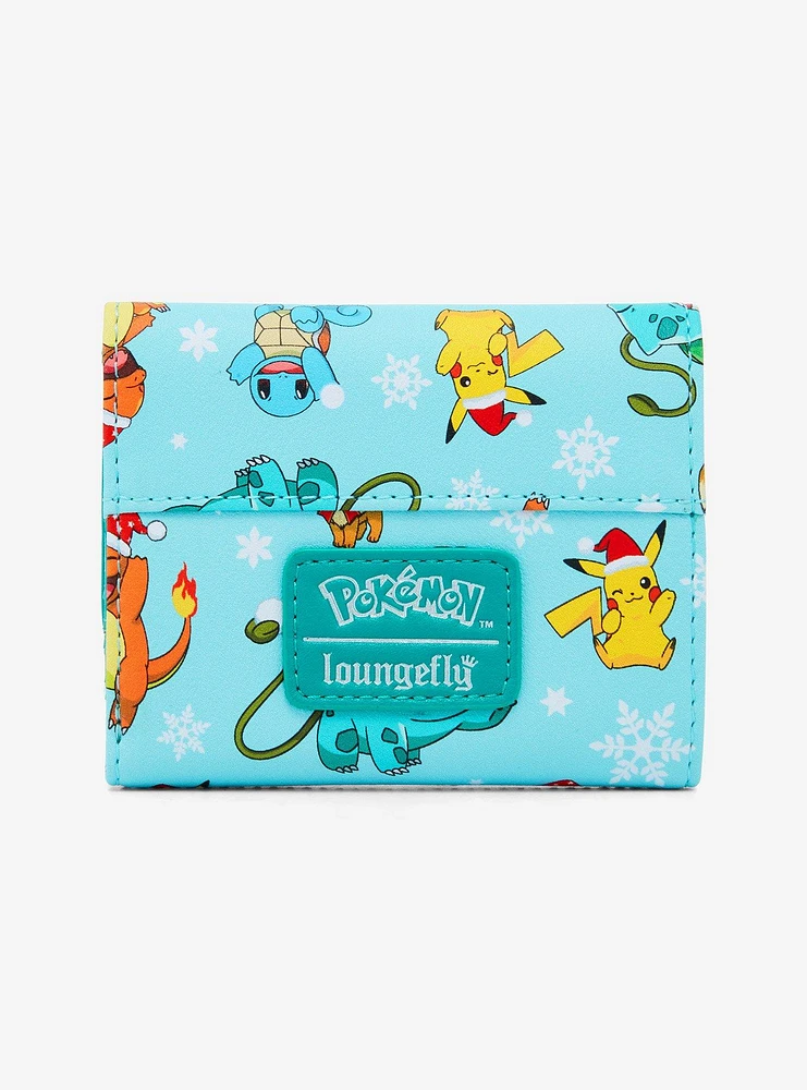 Loungefly Pokemon Holiday Mini Flap Wallet