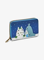 Studio Ghibli® My Neighbor Totoro Snowman Zipper Wallet Hot Topic Exclusive