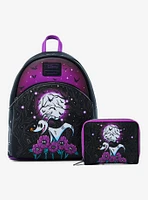 Loungefly The Nightmare Before Christmas Zero Moon Doodle Mini Backpack