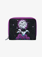 Loungefly The Nightmare Before Christmas Zero Moon Doodle Mini Zipper Wallet