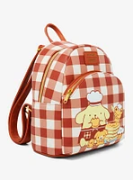 Loungefly Pompompurin Bakery Gingham Mini Backpack