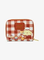 Loungefly Pompompurin Bakery Gingham Mini Wallet