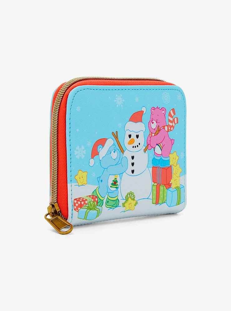 Loungefly Care Bears Snow Fun Mini Zipper Wallet