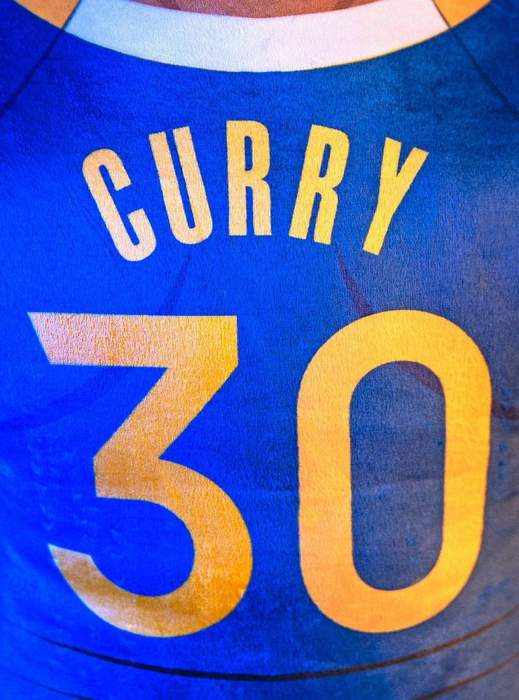 NBA Golden State Warriors Steph Curry 24" Bleacher Buddy Plush