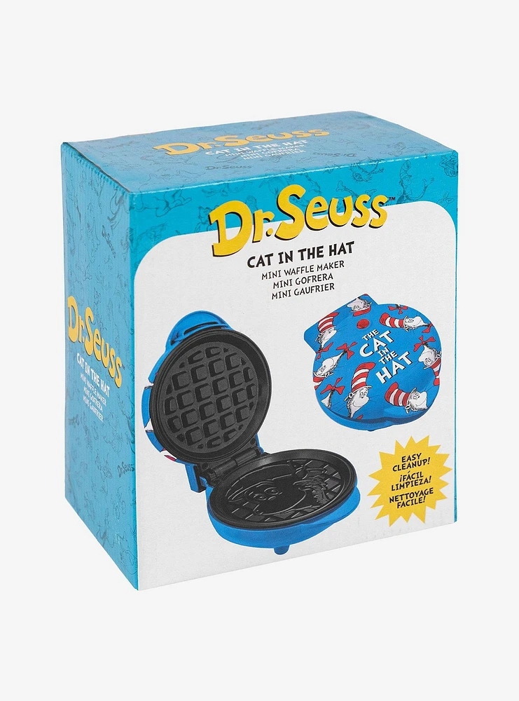 Dr. Seuss Cat in the Hat Mini Waffle Maker