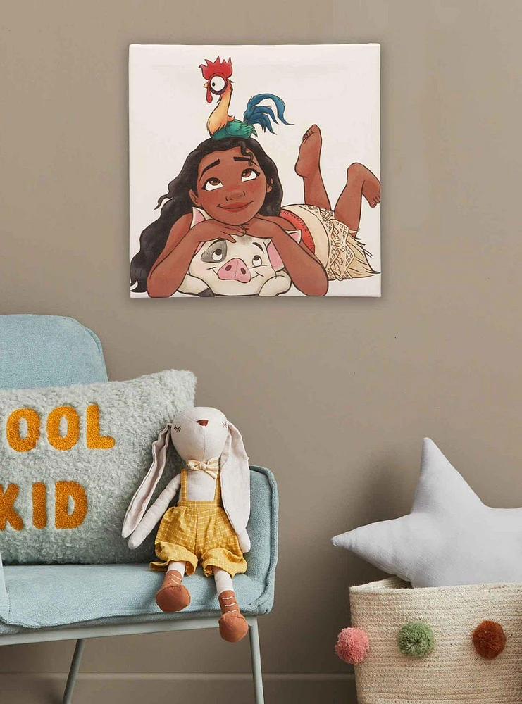 Disney Moana Pua & Hei Hei Canvas Wall Decor