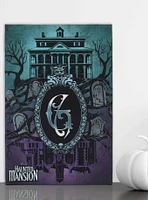 Disney Haunted Mansion Tombstone Scene Canvas Wall Decor