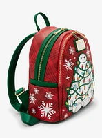 Loungefly Disney Big Hero 6 Baymax Holiday Plaid Light-Up Mini Backpack — BoxLunch Exclusive