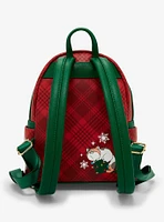 Loungefly Disney Big Hero 6 Baymax Holiday Plaid Light-Up Mini Backpack — BoxLunch Exclusive