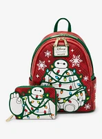 Loungefly Disney Big Hero 6 Baymax Holiday Plaid Light-Up Mini Backpack — BoxLunch Exclusive