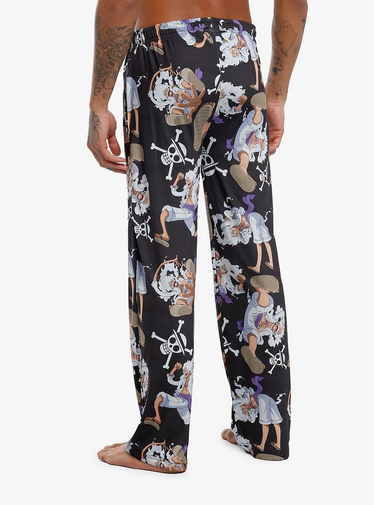 One Piece Luffy Gear 5 Pajama Pants