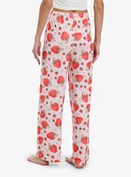 Strawberry Shortcake & Flowers Pajama Pants