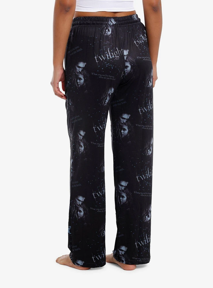 The Twilight Saga Bella & Edward Quotes Pajama Pants