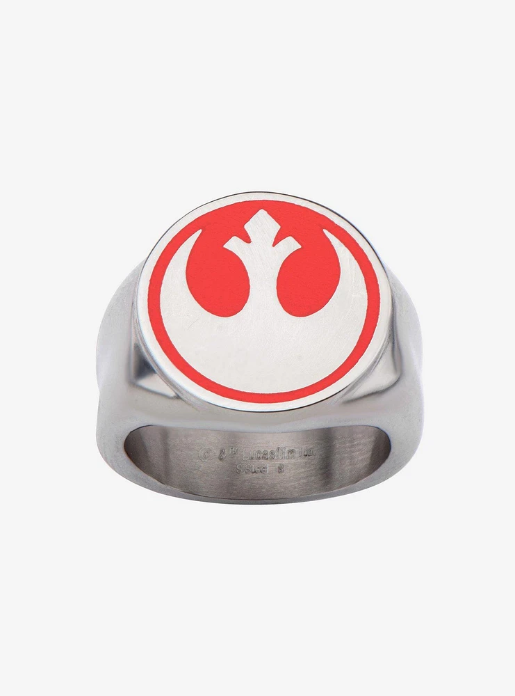 Star Wars Red Rebel Alliance Symbol Ring