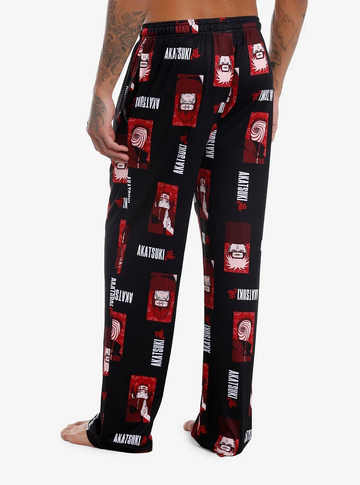 Naruto Shippuden Akatsuki Characters Pajama Pants