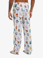 Pokemon Kanto Region Pajama Pants