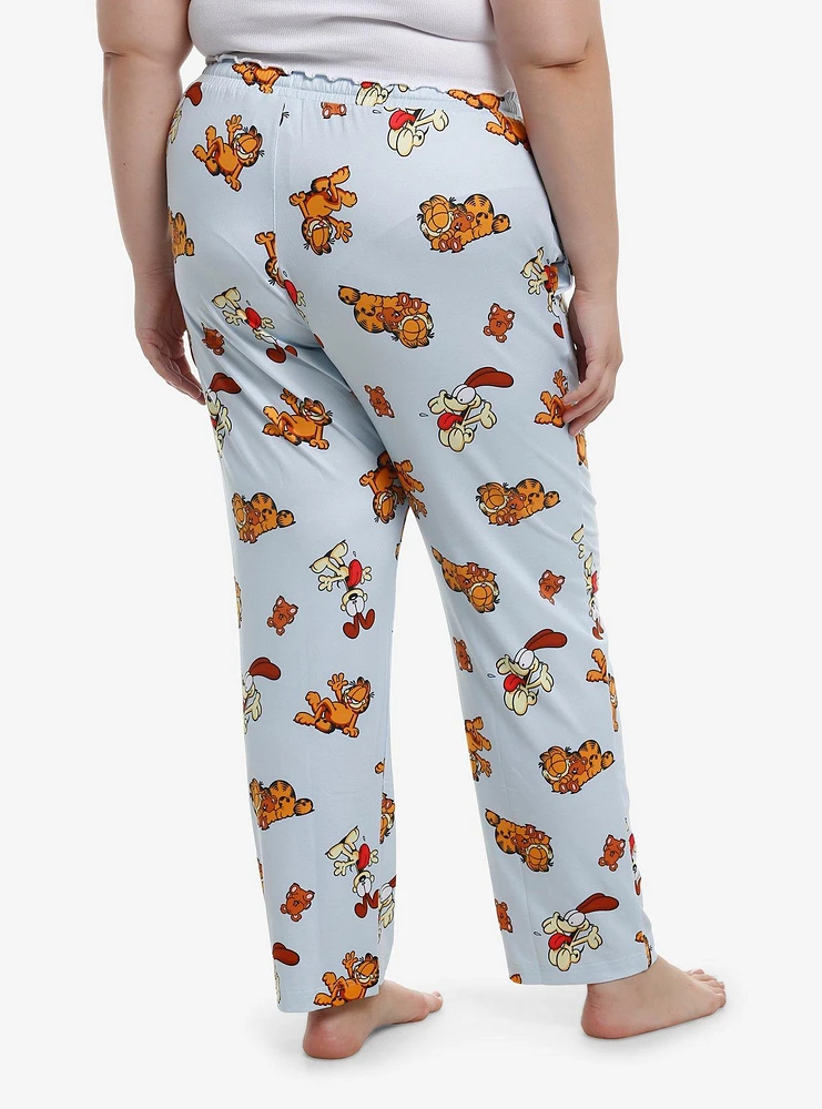 Garfield & Odie Pajama Pants Plus