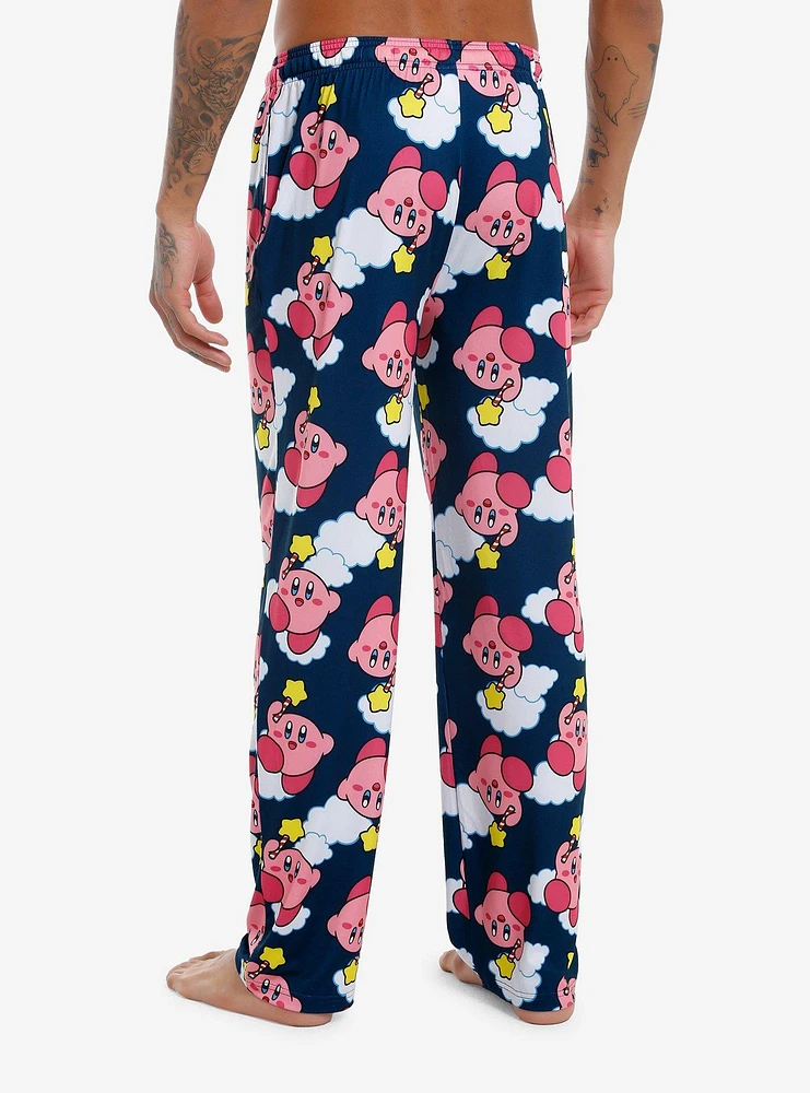 Kirby Star Cloud Pajama Pants